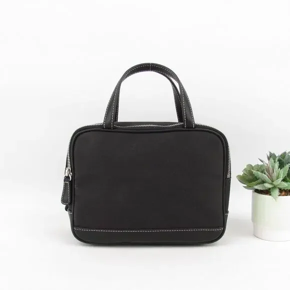 Coach Double Zipper Cosmetic Bag - Picture 1 of 11